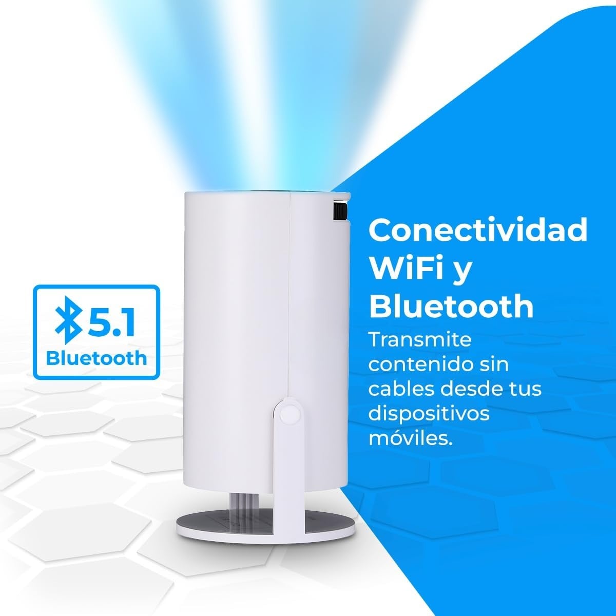 PROYECTOR MINI MULTIBITE VIDEO FULL HD WIFI BLUETOOTH LAU - 6