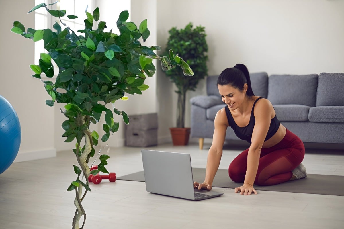 ÁRBOL ARTIFICIAL REALISTA FICUS TRENZADO 120CM JHN - 3