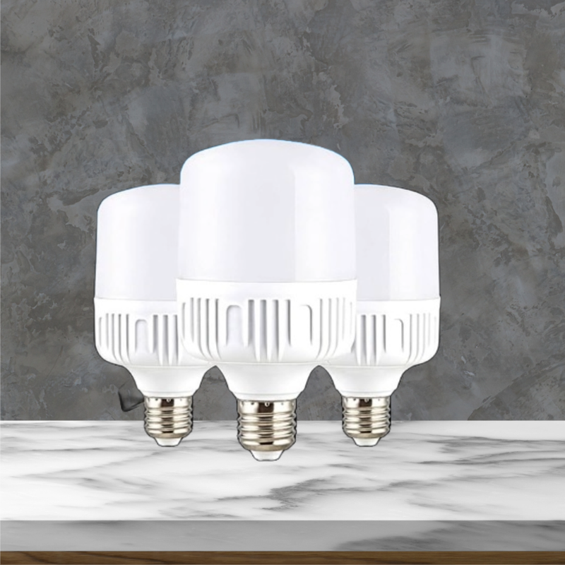 SET 3 BOMBILLAS LED LUZ BLANCA 60W ILUMINACION HOGAR LAU - 7