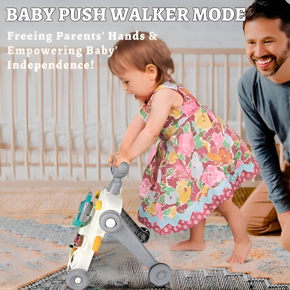 ANDADOR MULTIFUNCIONAL BEBÉ APRENDIZAJE MÚSICA JHN - 5