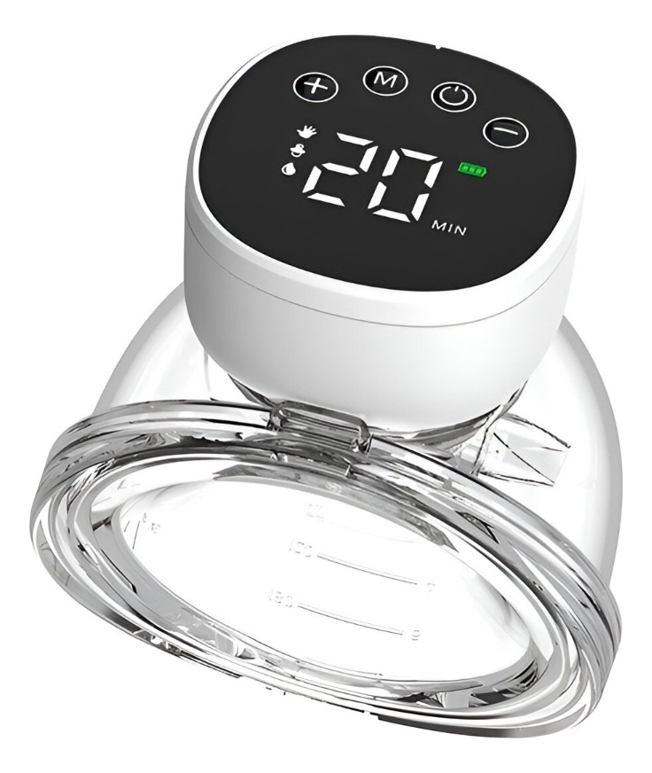 EXTRACTOR LECHE SACALECHE MATERNA DOBLE PORTÁTIL LED JHN MULTICOLOR - 1