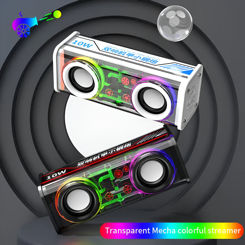 PARLANTE ALTAVOZ PORTATIL INALAMBRICO STEREO BLT 5.0 MUSICA - 5