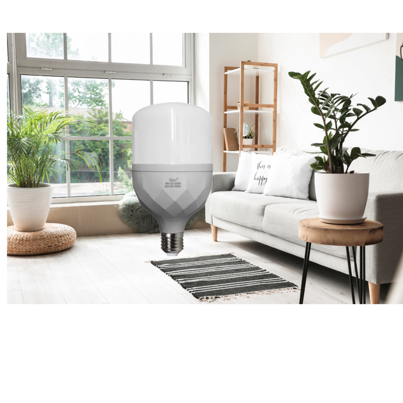SET 4 BOMBILLA LED LUZ BLANCA 38W HOGAR ILUMINACION SALA LAU - 5