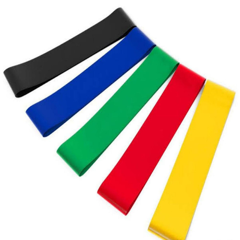 SET 4 BANDAS ELASTICAS RESISTENCIA ENTRENA GYM HOGAR LAU - 1
