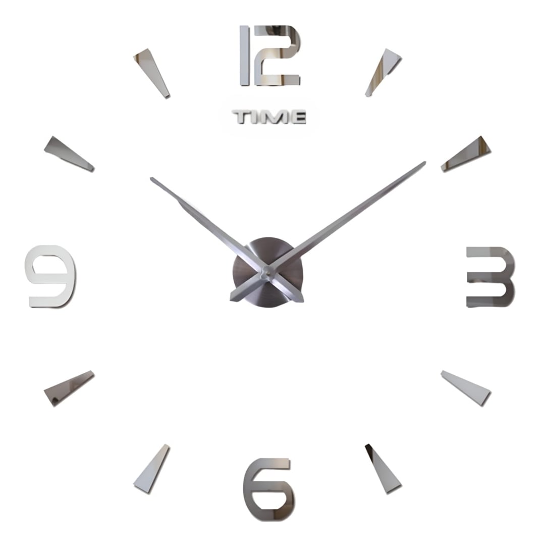RELOJ PARED 3D ACRÍLICO GRANDE MODERNO DECORACIÓN HOGAR JHN - 1