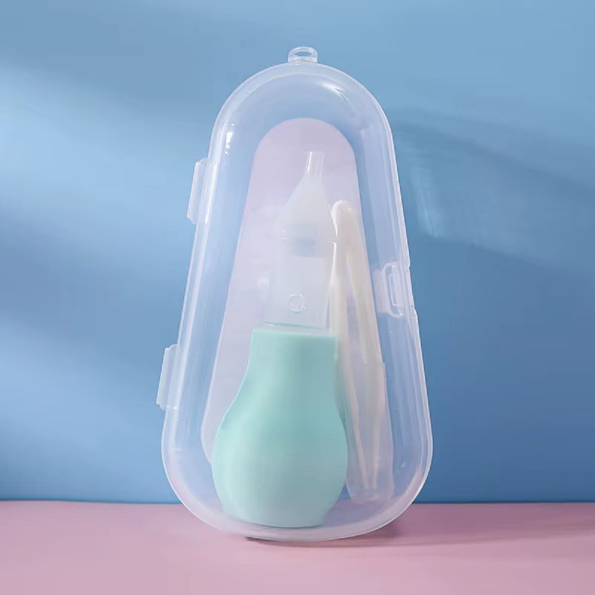 SET 5 ASPIRADOR NASAL LIMPIADOR NARIZ PRACTICO BEBES LAU - 5
