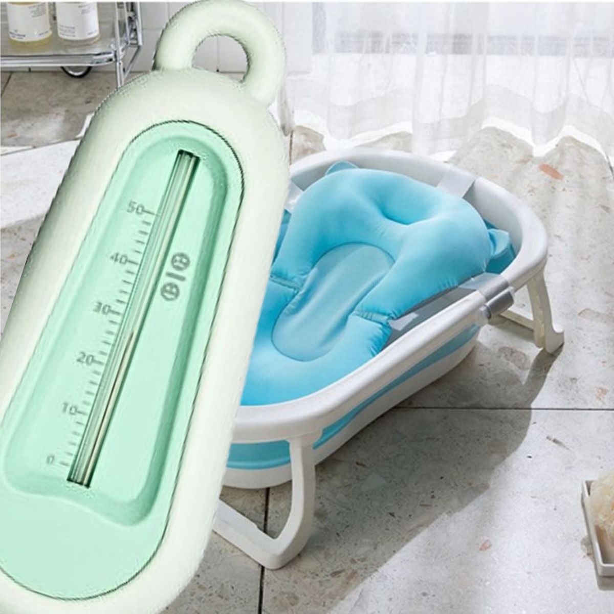 SET 3 TERMOMETRO BAÑO BEBES TEMPERATURA MODERNO LAU - 6