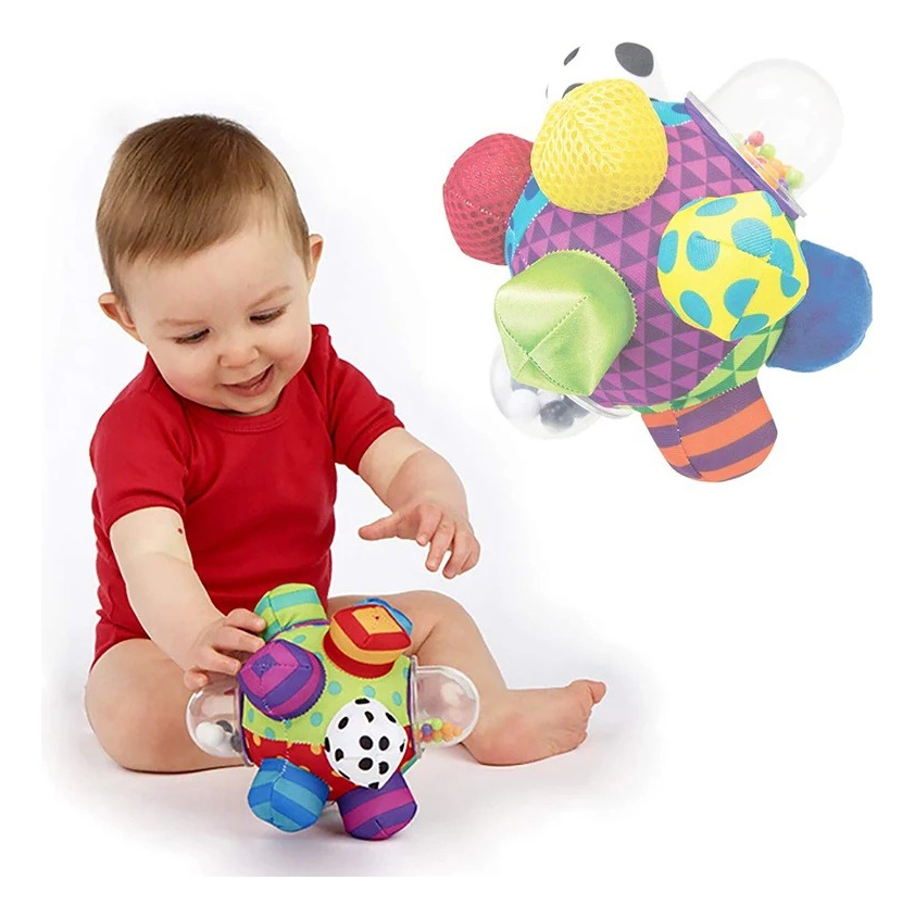SONAJEROS SENSORIALES PELUCHE DESARROLLO BEBES LAU - 4
