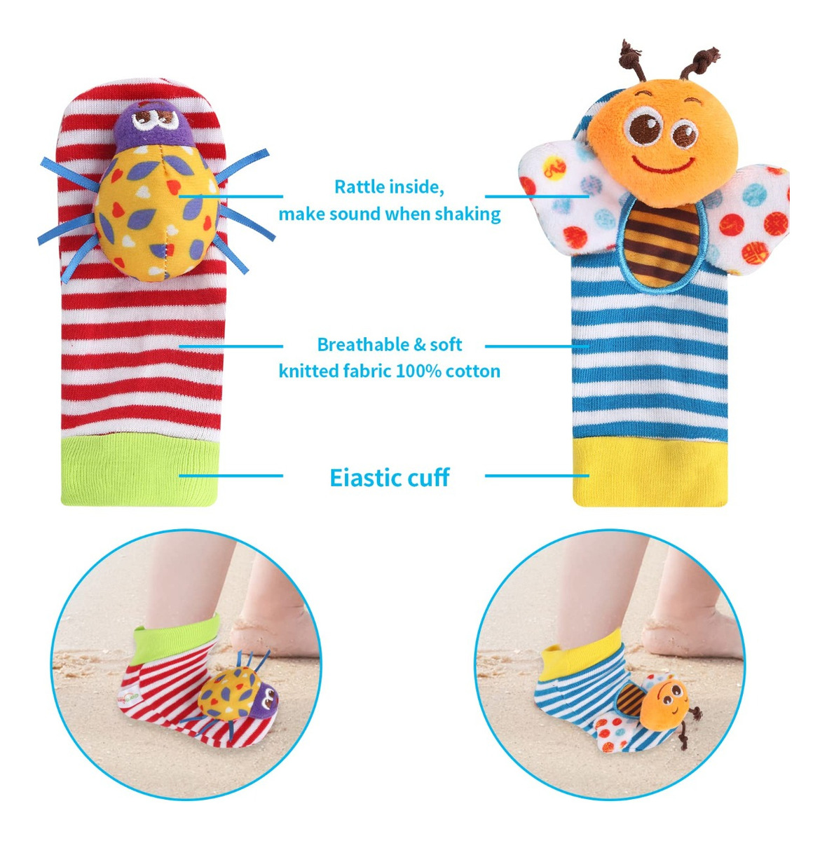 JUGUETE DESARROLLO TITERE BEBE DIVERSION PEQUEÑOS LAU - 2