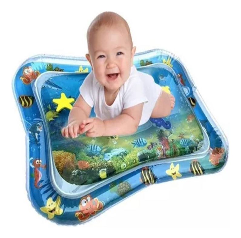 SET 2 TAPETE ALFOMBRA JUEGO INFLABLE BEBE DIVERTIDO LAU - 1