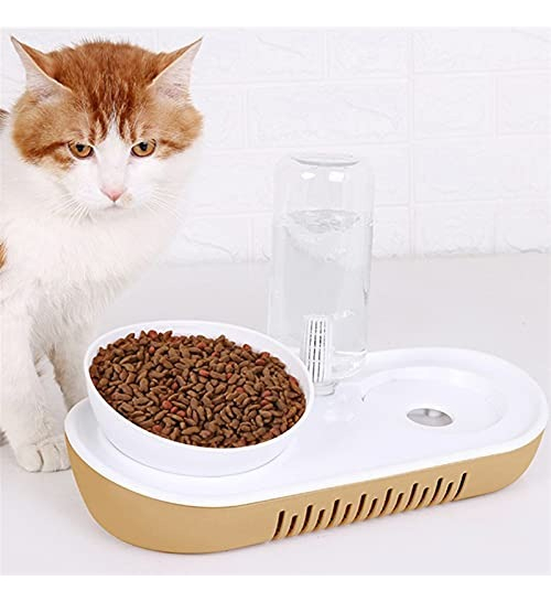 COMEDERO ALIMENTO AGUA MASCOTAS PERROS GATOS LAU - 2
