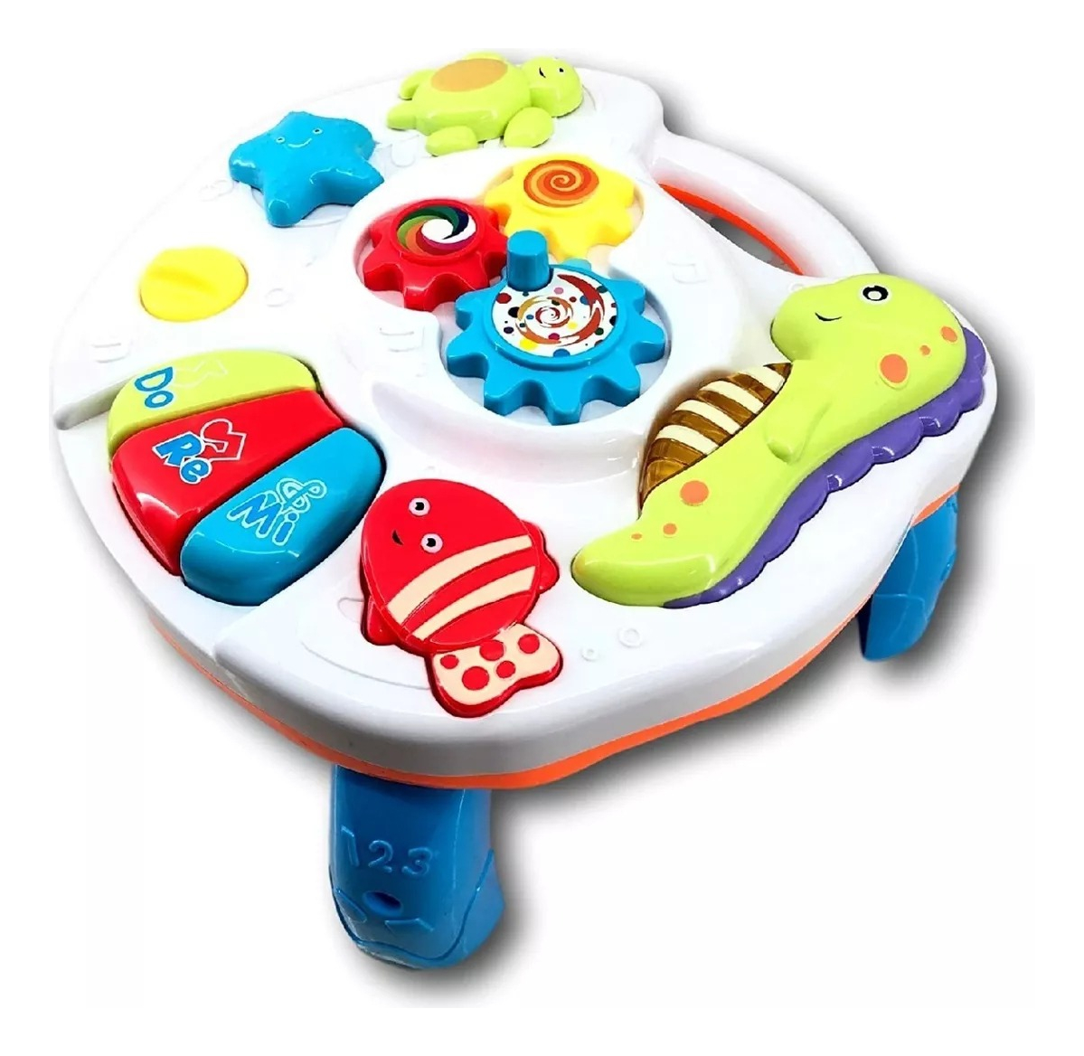 CENTRO ACTIVIDADES JUEGO APRENDIZAJE 2EN1 FORMA MESA BEBE LA - 6