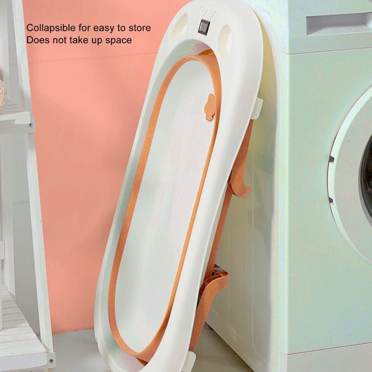 BAÑERA PLEGABLE BEBÉ ESTABLE INFANTIL COLGAR VIAJAR LAU - 3