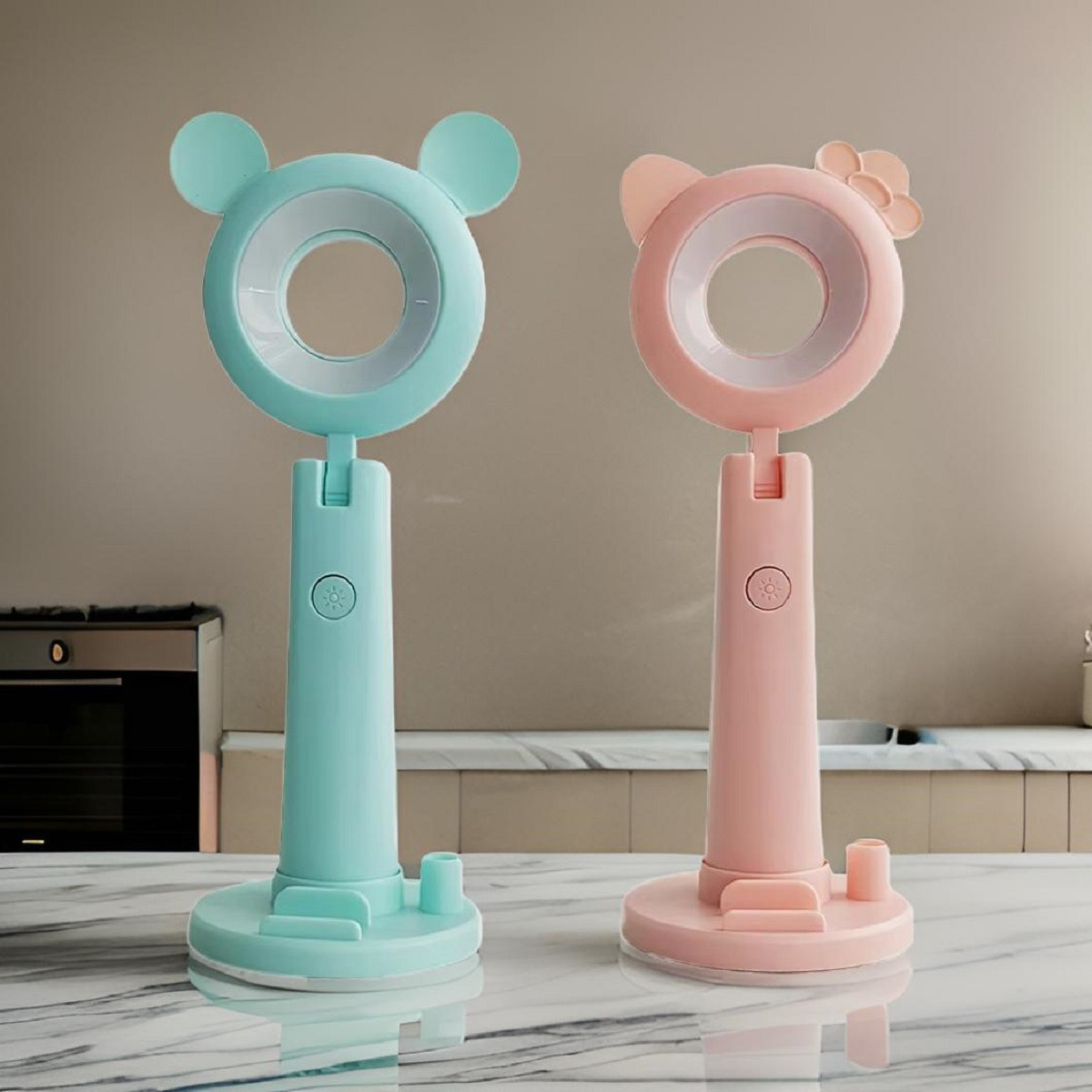 SET 2 FLASH LUZ LED SELFIE LÁMPARA IDEAL GRABA CELULAR LAU - 3