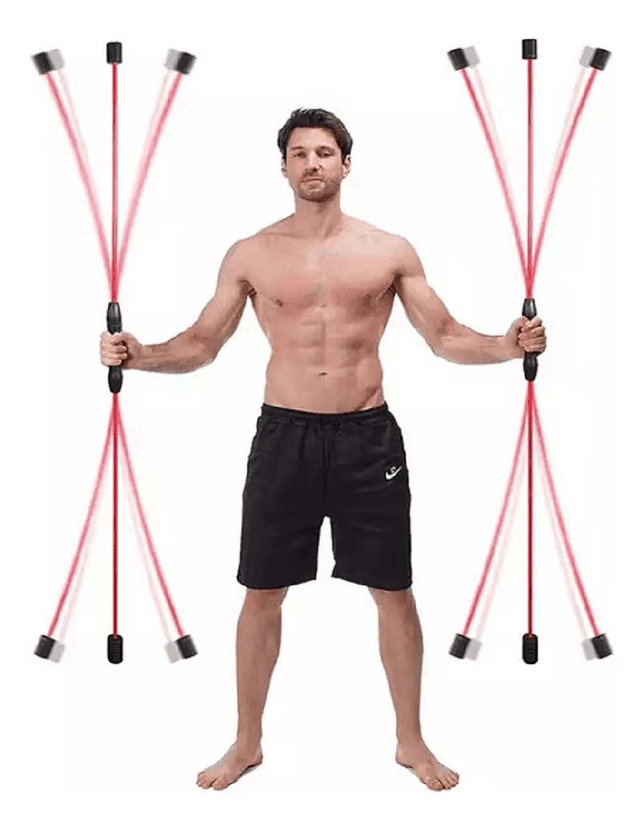 BARRA ELÁSTICA FITNESS ENTRENAMIENTO VIBRACIÓN ALTA LAU - 1