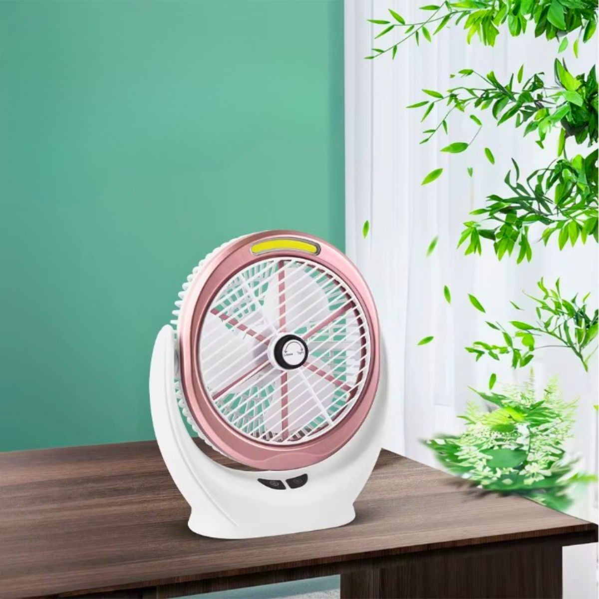 VENTILADOR ESCRITORIO PORTÁTIL USB 360° HOGAR VIAJE LAU - 6