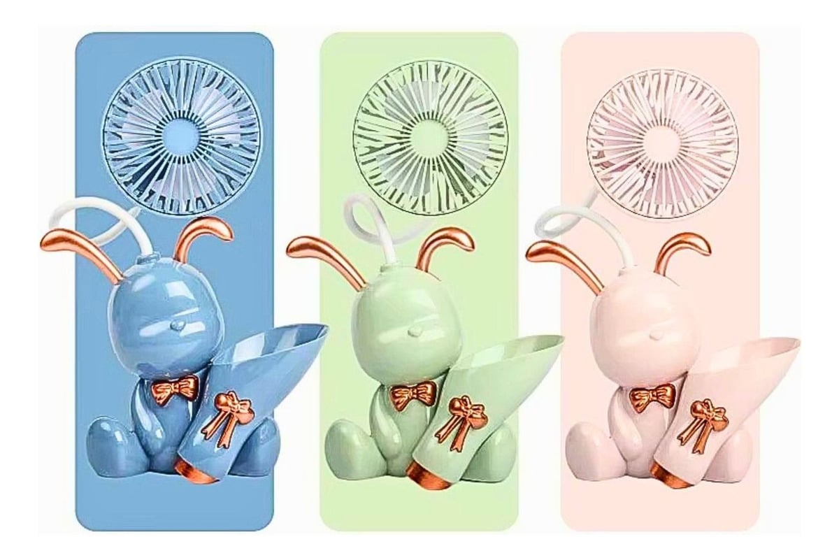 VENTILADOR MINI PORTATIL MESA SACAPUNTAS PORTALÁPICES LAU - 1