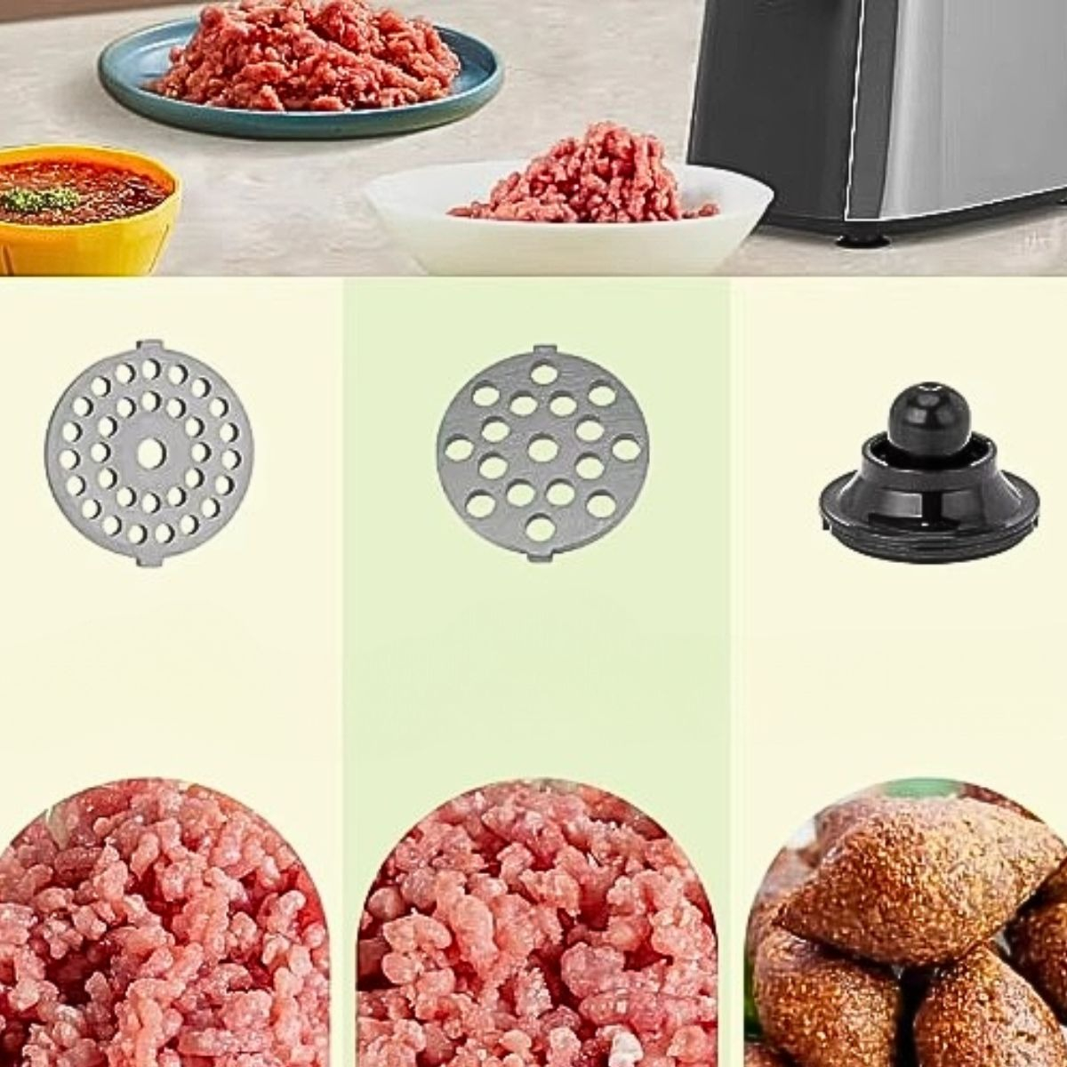 PROCESADOR ALIMENTOS MULTIFUNCIÓN 10EN1 TRITURADOR LAU - 2