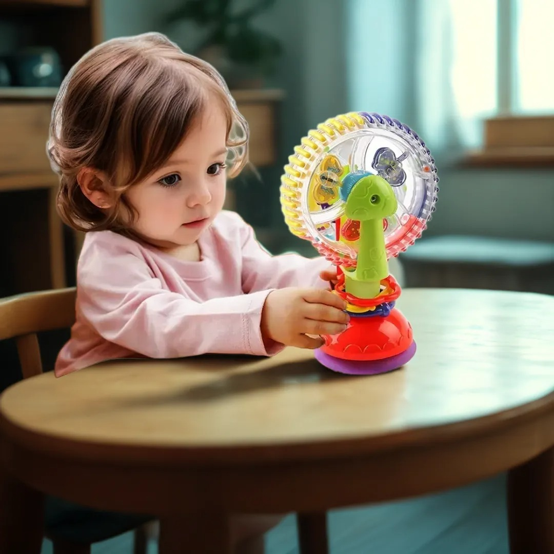 SONAJERO DIDACTICO SOPAPA JUGUETE VUELTA AL MUNDO BEBE LAU - 7