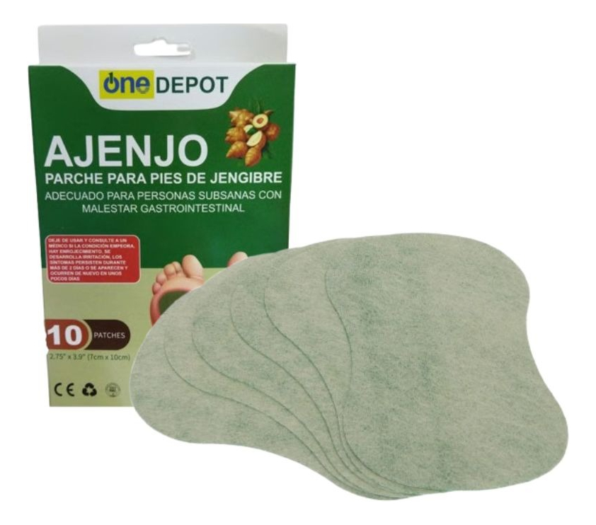 PARCHES AJENJO PIES DESINTOXICANTES RELAJANTES 7 PACK JHN - 2