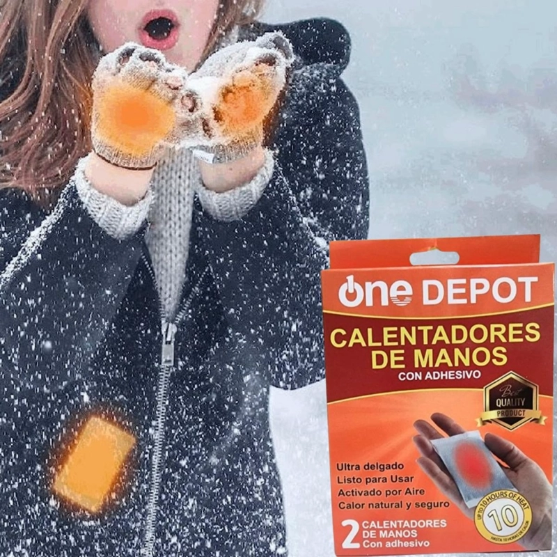 PARCHES CALENTADORES MANOS CALOR INSTANTÁNEO 9 PACK JHN - 7