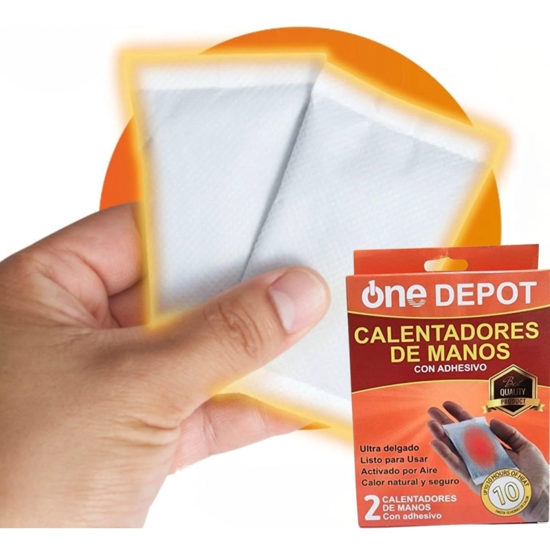 PARCHES CALENTADORES MANOS CALOR INSTANTÁNEO 9 PACK JHN - 8