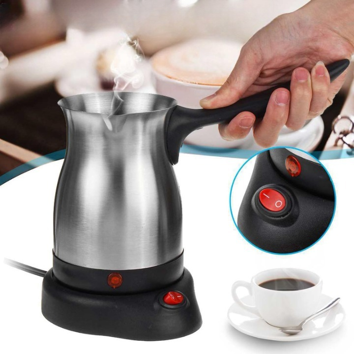 CAFETERA TURCA ELÉCTRICA 600W PROTECCIÓN DUAL PLEGABLE JHN - 3