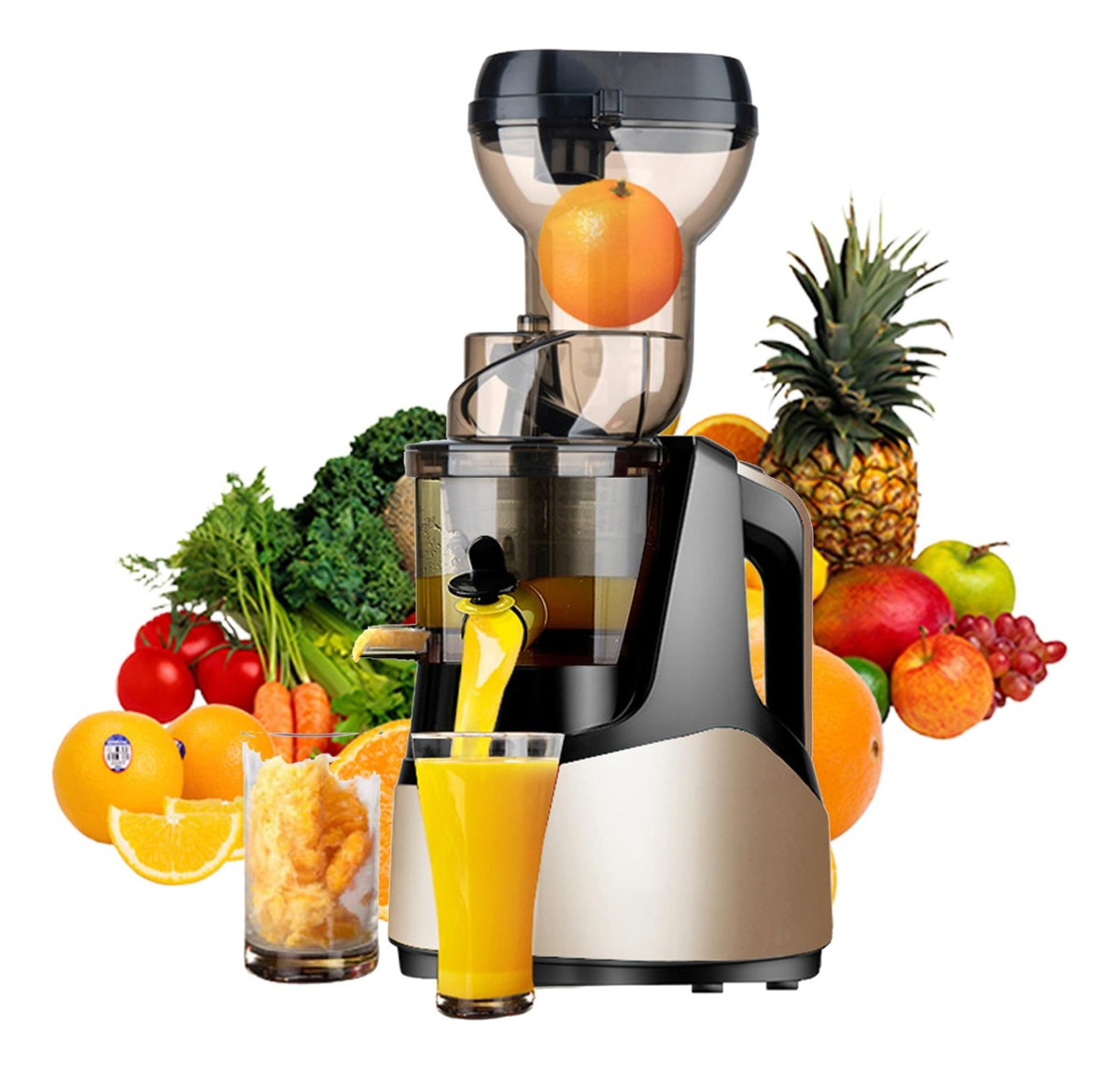 EXPRIMIDOR JUGO EXTRACTOR COMPACTO MULTIFUNCIONAL JHN - 2