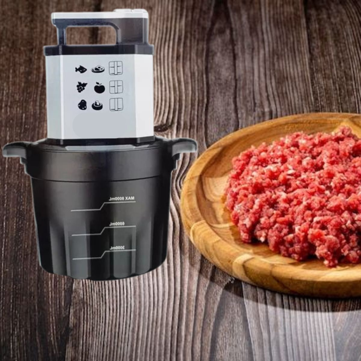 PROCESADOR MULTIFUNCIONAL ALIMENTOS VERSATILIDAD COCINA JHN - 10
