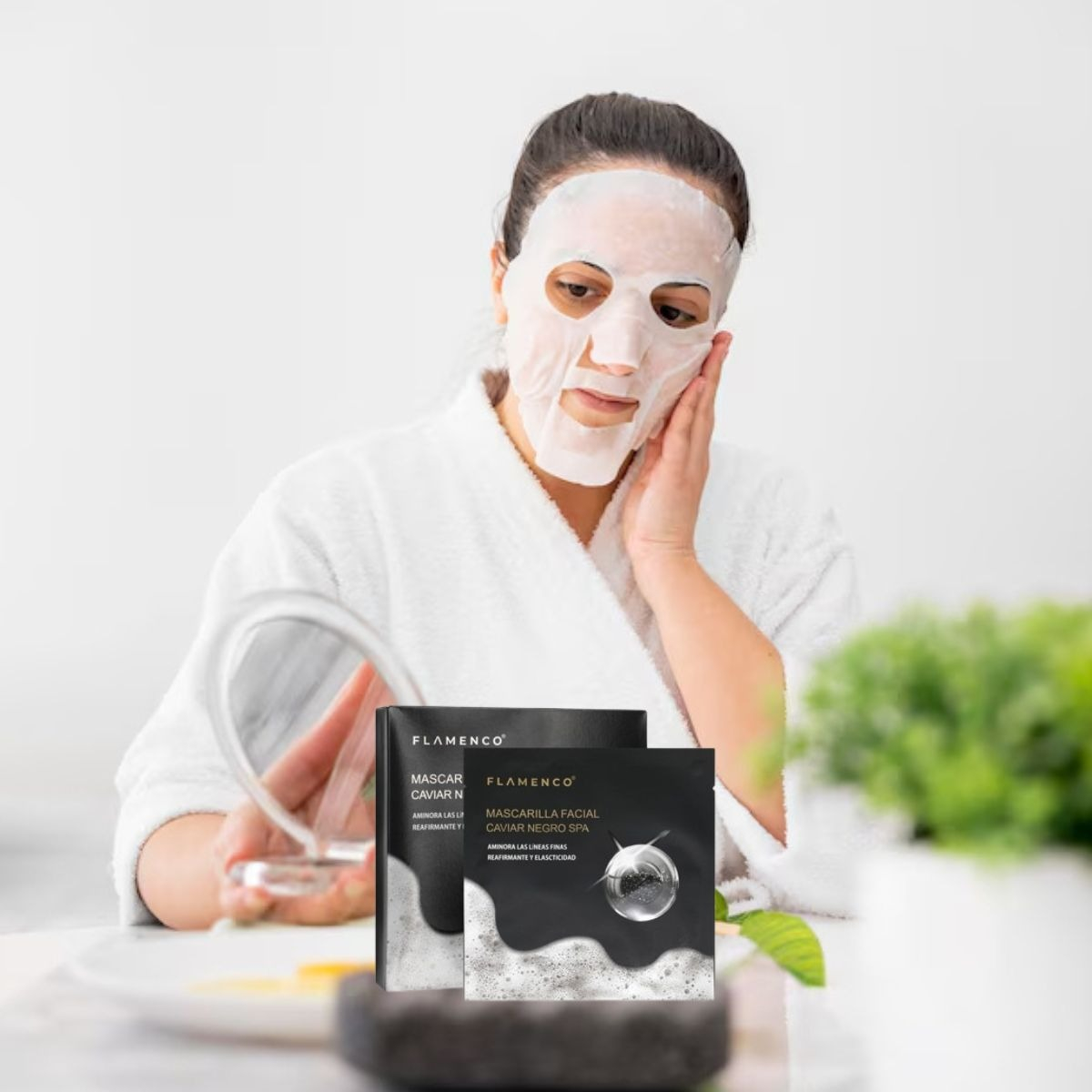 SET 4 MASCARILLA FACIAL REAFIRMA CAVIAR NEGRO NUTRICIÓN LAU - 9