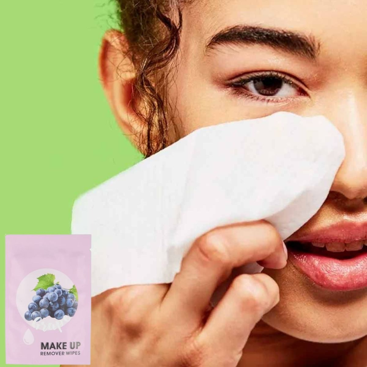 TOALLITAS DESMAQUILLANTE FACIAL LIMPIEZA HIDRATACIÓN UVA LAU - 6
