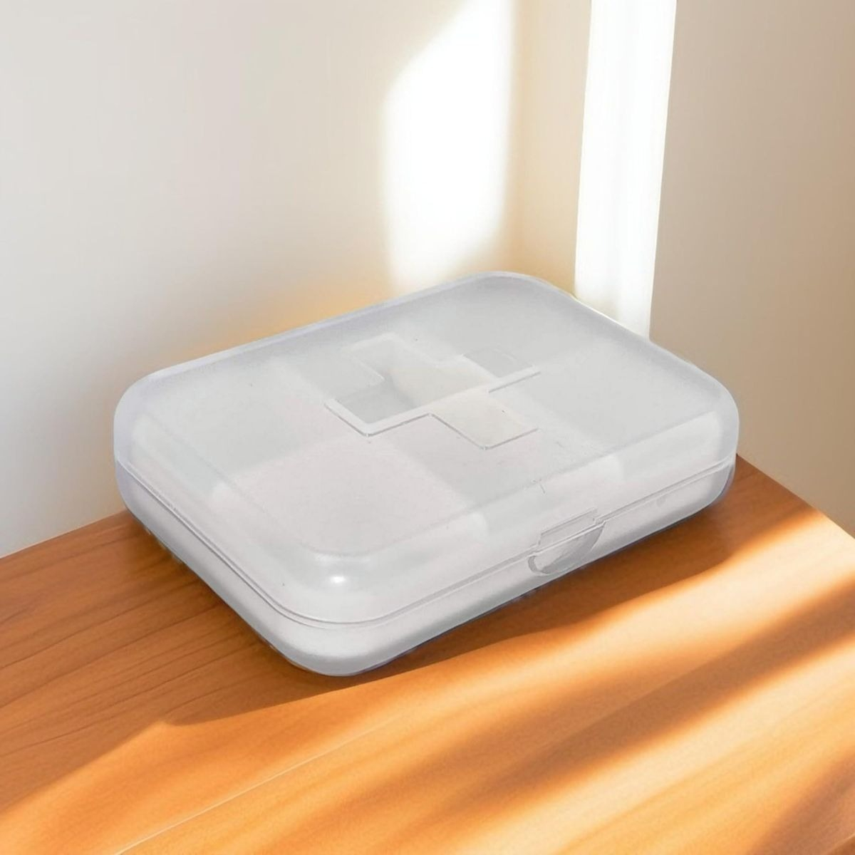 SET 6 PASTILLEROS SEMANAL HERMETICO COMPACTO VIAJE LAU - 9