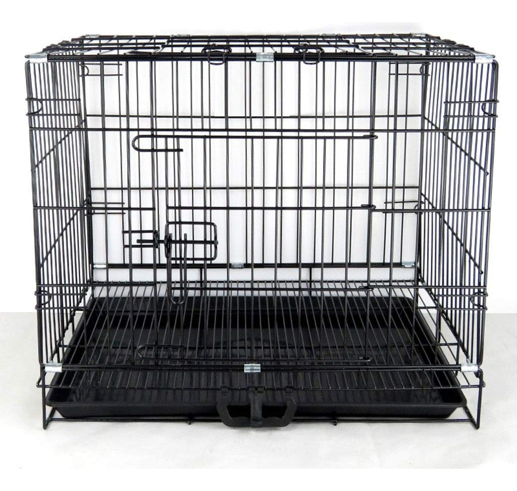 JAULA PLEGABLE PARA MASCOTAS 40X36X50CM PORTATIL LAU - 1