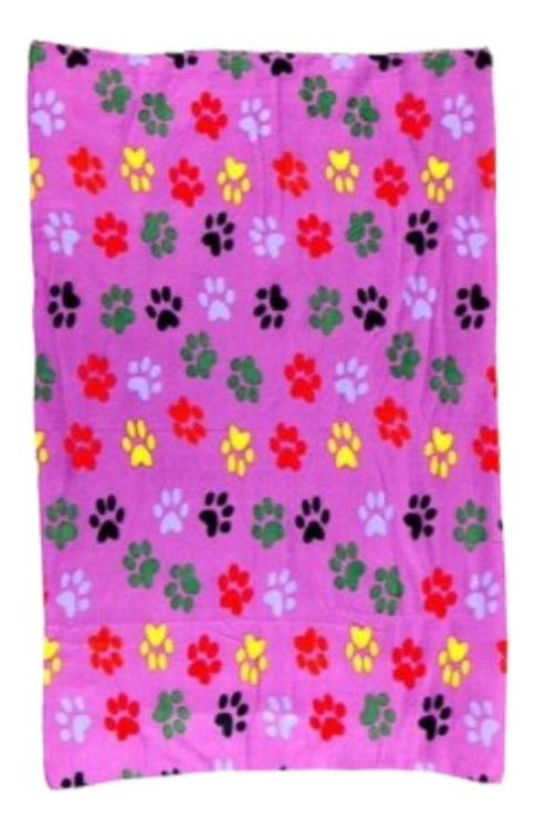 SET 3 MANTAS POLAR PARA MASCOTAS PERROS GATOS 100X70CM LAU - 1