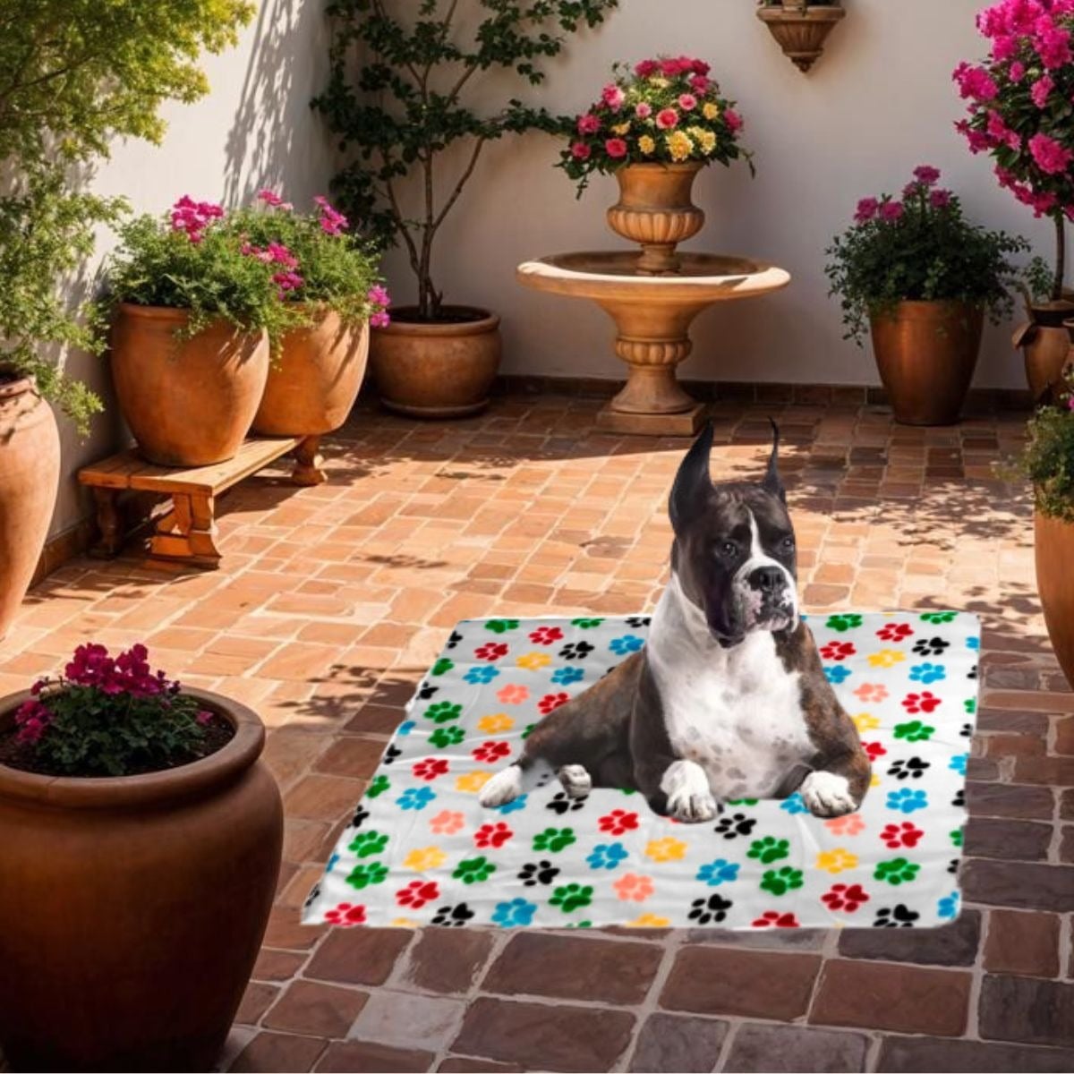 SET 3 MANTAS TERMICAS PARA MASCOTAS PERROS GATOS SUAVE LAU - 10