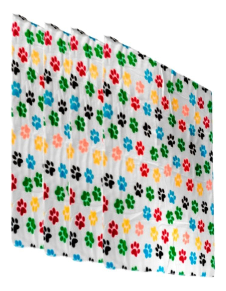 SET 3 MANTAS POLAR PARA MASCOTAS 100X70CM SUAVE ABRIGO LAU - 1