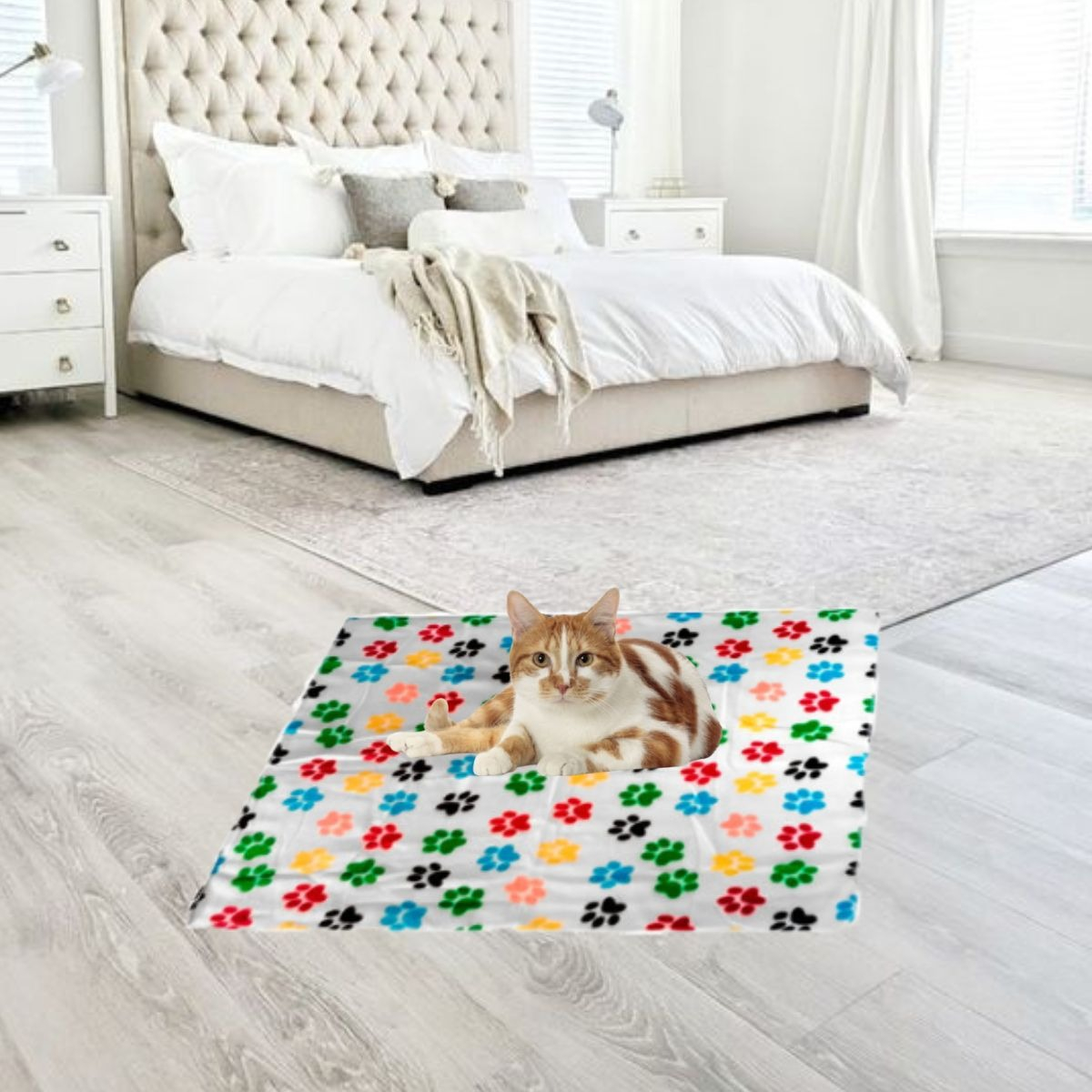 SET 3 MANTAS POLAR PARA MASCOTAS 100X70CM SUAVE ABRIGO LAU - 10