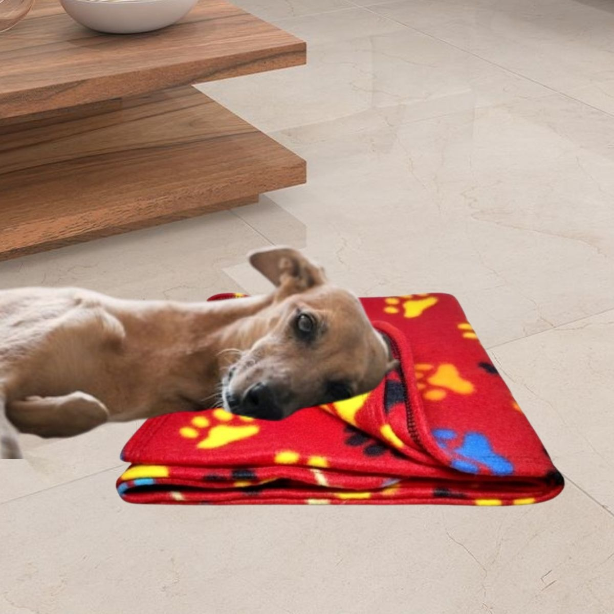 SET 3 MANTAS PARA MASCOTAS SUAVES PERRO GATOS 100X70CM LAU - 2