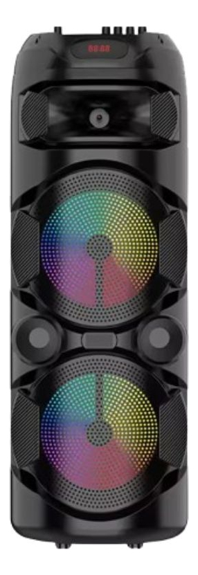 PARLANTE INALAMBRICA BLUETOOTH LED+MICROFONO PORTATIL LAU - 3