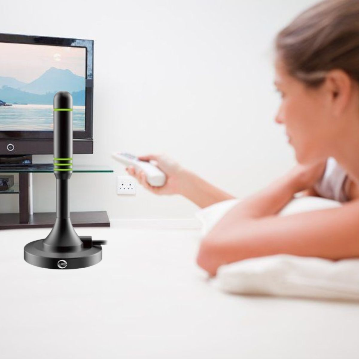 ANTENA DIGITAL HDTV TERRESTRE INTERIOR CANALES HD LAU - 10