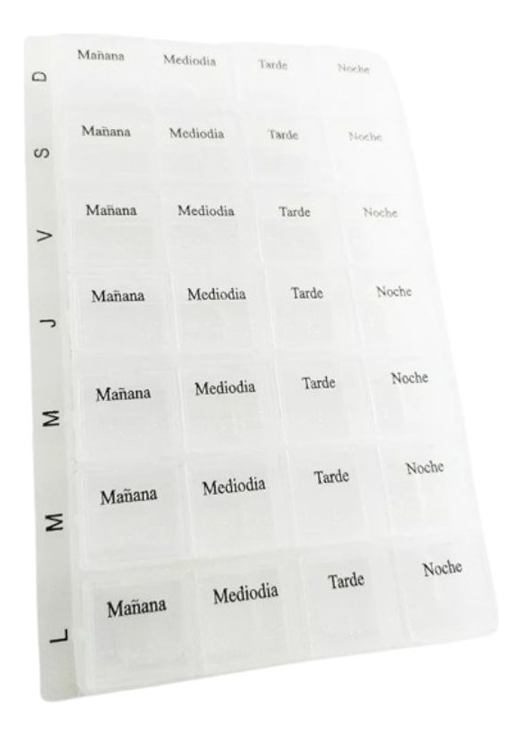 SET 3 PASTILLEROS SEMANAL ORGANIZA CONTROL MEDICAMENTO LAU - 1