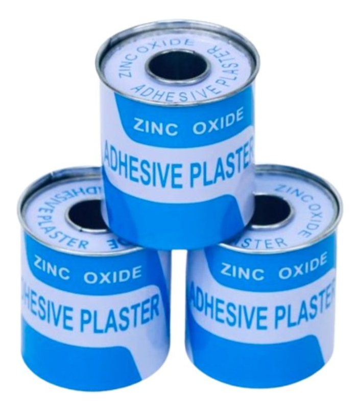 SET 5 CINTA ADHESIVA 5 CM CURA USO MEDICO FLEXIBLE SUAVE LAU - 3