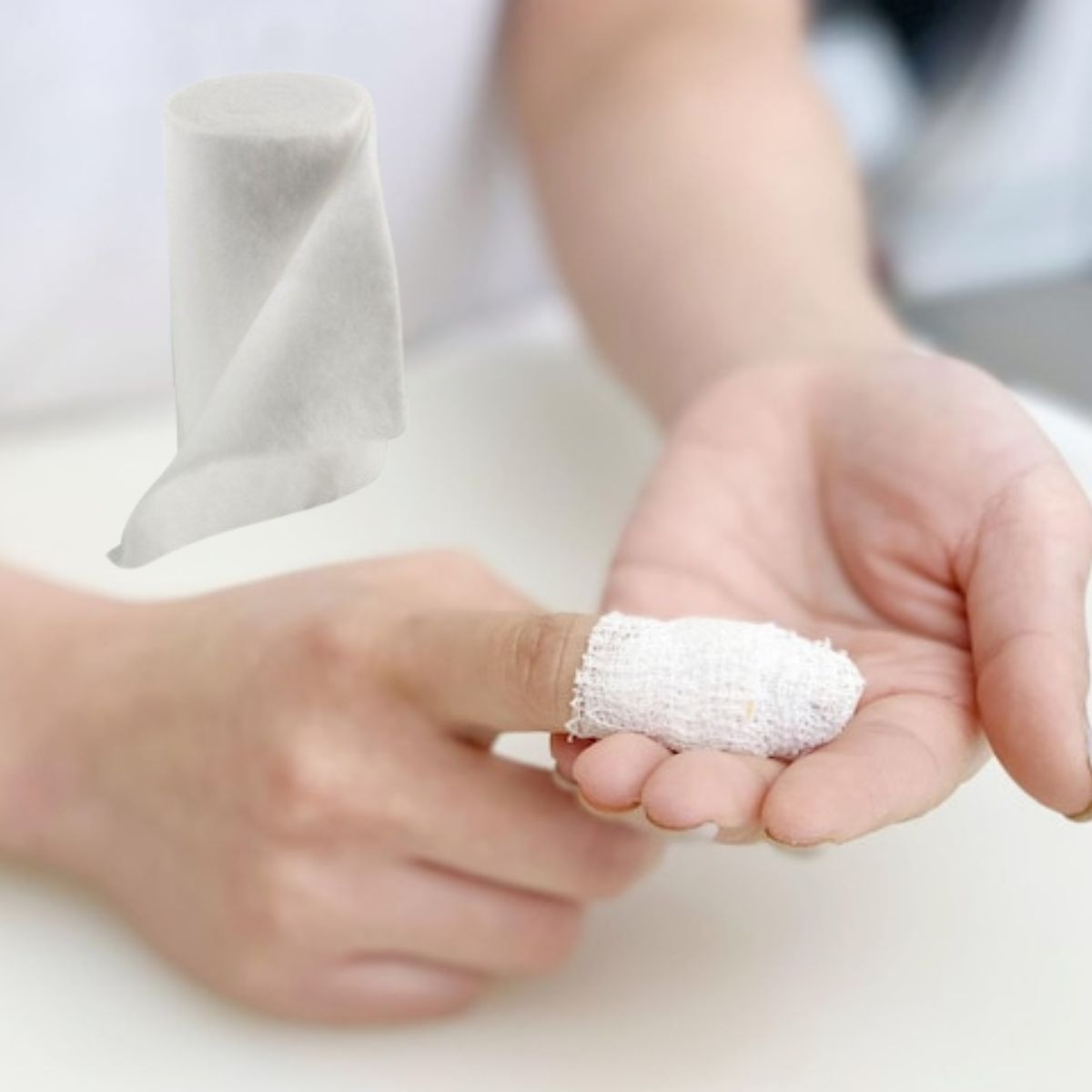 VENDA YESO MEDICA NO ADHESIVA HIPOALARGENICA RESISTENTE LAU - 2