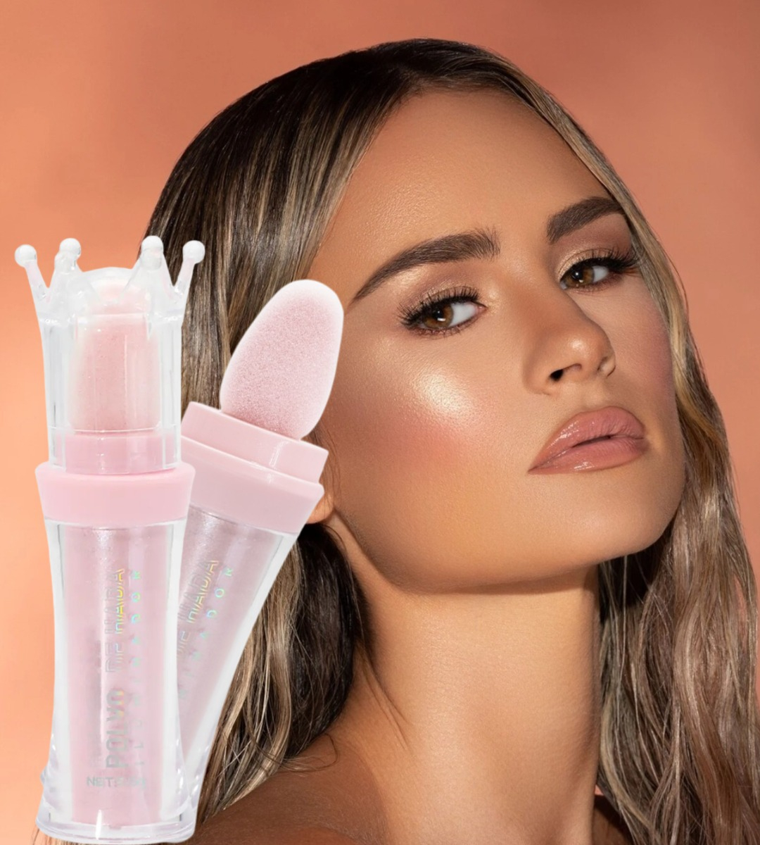 SET 4 ILUMINADOR POLVO DE HADAS BRILLO LUMINOSO SÚTIL JHN - 2