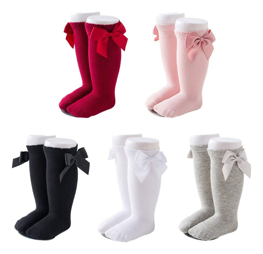 SET 6 CALCETINES DE VESTIR CON VOLADO PARA BEBES LAU - 5
