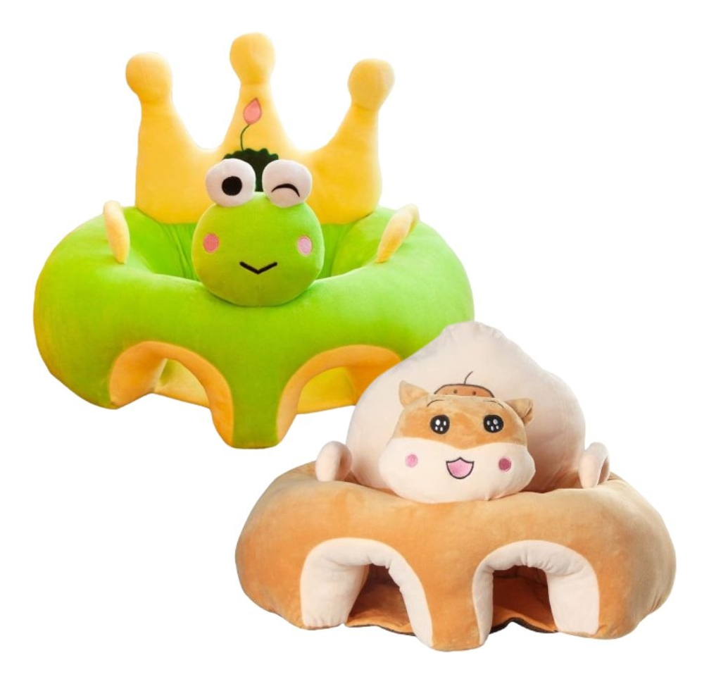 SILLA DE APOYO APRENDIZAJE ERGONOMICO FELPA SUAVE BEBE LAU - 3