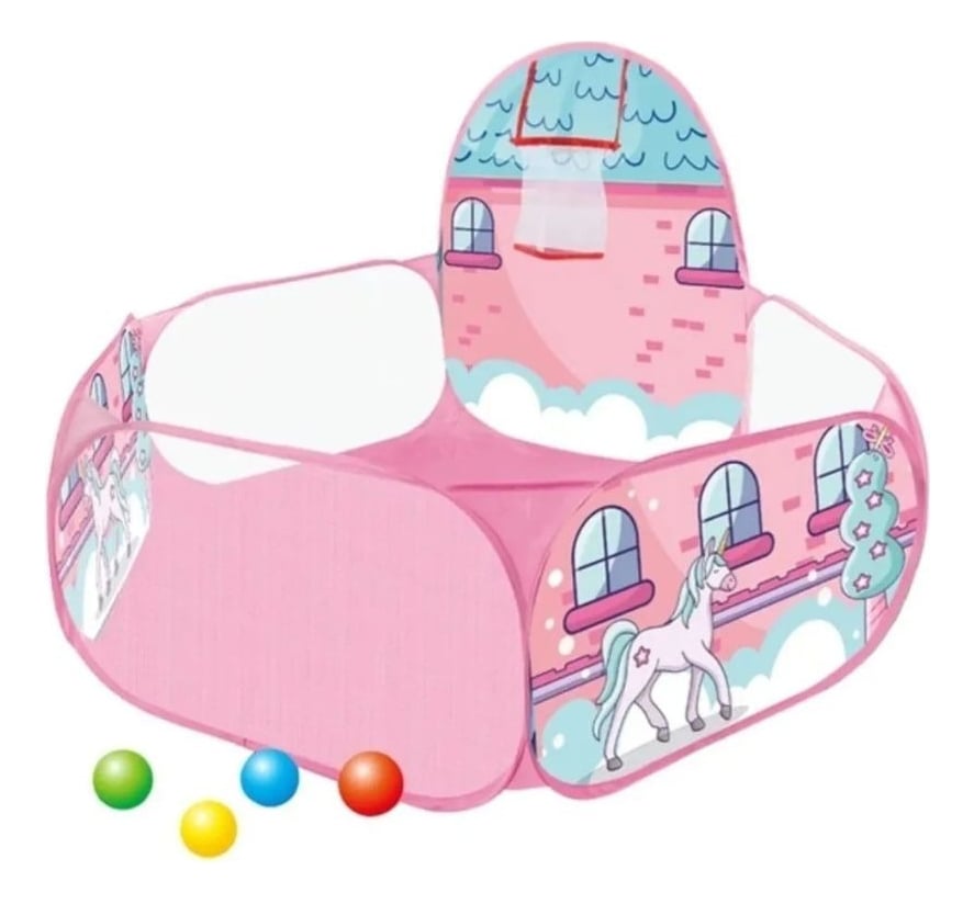 PISCINA DE PELOTAS INFANTIL 1,2M PARQUE JUEGO INTERIOR LAU - 3