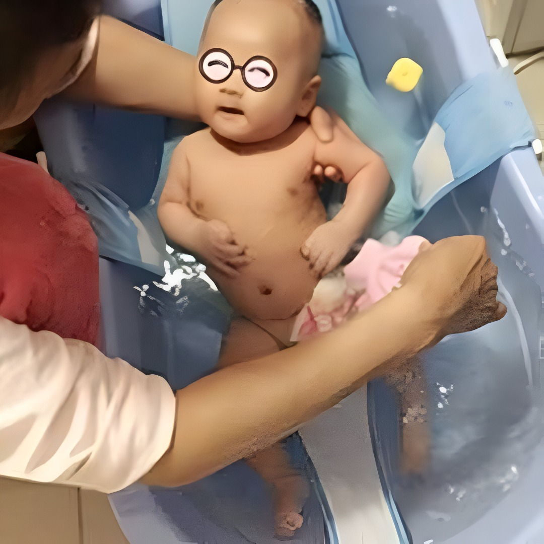 SET 2 ALMOHADILLA MALLA BAÑO ERGONOMICO SOPORTE BEBE LAU - 9