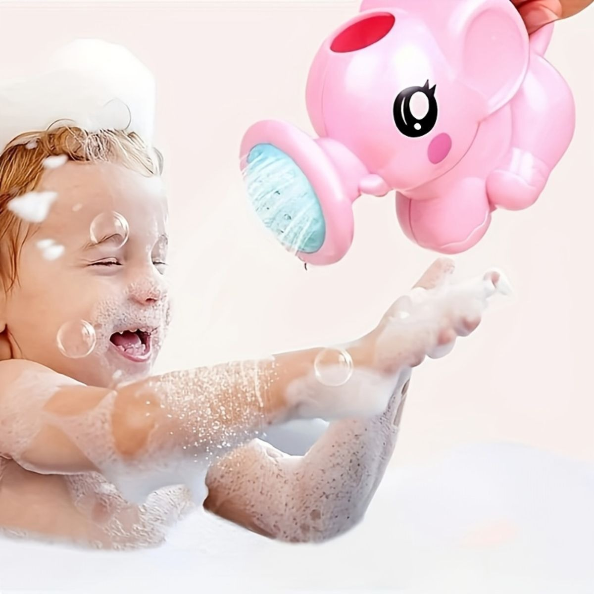 SET 7 JUGUETE PARA EL BAÑO REGADERA FORMA ELEFANTE LAU - 9