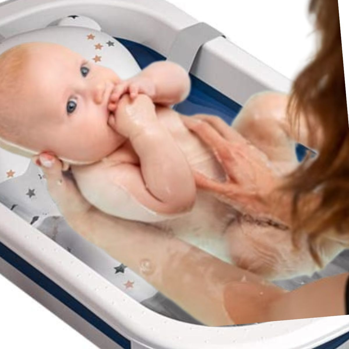 ALMOHADILLA FLOTANTE SOPORTE BAÑERA SEGURO BEBE LAU - 2